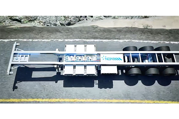 智能電動(dòng)半掛底盤(pán)